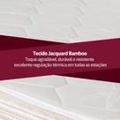 Colchão King Espuma D45 Orthocrin Royal Saúde Plus 193x203x22 Alto Suporte