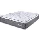 Colchão King Molas Ensacadas E Pillow Top De Espuma Viscoelástico 193x203x27cm Smart Spring - BF Colchões