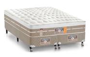 Colchão King Molas Pocket Ensacadas Silver Star Air Double Face Euro Pillow (193x203x34) - Castor