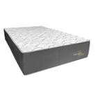 Colchão Liverpool Cinza D33 Solteirão PoliConfort 96x203x14