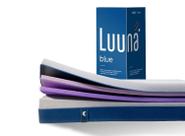 Colchão Luuna Blue, Espuma 21 cm com Bloqueio de Movimento, 10 Anos de Garantia