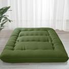 Colchão MAXYOYO, futon japonês dobrável de 15 cm de espessura, totalmente verde