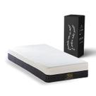 Colchão na Caixa Solteiro Hybrid Premium King Star Cor Branco, Tecnologia Americana com 12 Anos de Garantia
