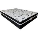 Colchão Ortopedic Casal 30x188x138cm D33 Bio Flex Cor Branco com Preto