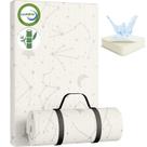 Colchão para Bebê YENING 97x66cm Impermeável de Bambu