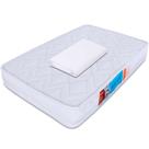 Colchão para Berço Desmontável Chiqueirinho Cercadinho 100x70x10cm + Lençol Avulso com elástico Percal 180 Fios Antialérgico - BF Colchões