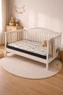 Colchão para Berço Espuma D23 130x80x10cm Confortável Seguro para Bebê Alta Qualidade e Durabilidade Firme Conforto
