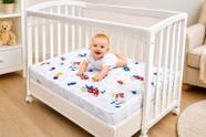 Colchão Para Chiqueirinho Celiflex Bebê 100cm X 70cm Conforto e Sono Tranquilo