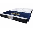 Colchão Pillow Sono Casal 14x188x138cm Ortobello Cor Branco com Preto