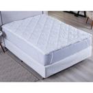 Colchão Pillow Top Casal 5cm de Altura, Super Macio com Toque Aconchegante em Fibra Siliconada 730g/m Tamanho 140x190cm