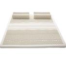 Colchão Pillow Top Casal King Size Látex Natural Premium + 2 travesseiros de Latex LTX Sleep