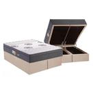 Colchão Polar D45 Pérola Fort Clean +Cama Baú 158x198