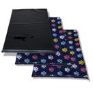 colchão pra cachorro 65x85cm colchonete impermeável + 02 capas de tecido estampado