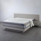 Colchão Queen CabeCasa MadeiraMadeira Molas Ensacadas Luna Extra Firm 158x198x31 Cinza/Branco