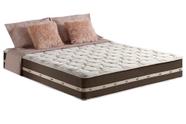 Colchão Queen Classic Marrom Molas Ensacadas Anjos 22x158x198