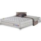 Colchão Queen de Molas Ensacadas com Espuma Viscoelástico Cama inBox Wonderful Branco 158x188x32