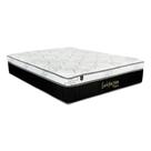 Colchão Queen Espuma Visco Molas Ensacadas MasterPocket Lucksfaction Black Euro Pillow (158x198x36) - Luckspuma