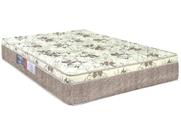 Colchão Queen Ortopedico D33 158x198x25 Floral Bege com Branco Portobel