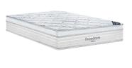Colchao Queen Size Ortobom Molas Ensacadas D33 Com Pillowtop Visco 158x198x32