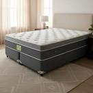 Colchão Queen Sleep Fresh, Molas Ensacadas 2x Action - 30alt Branco Colchão Queen Sleep Fresh, Molas Ensacadas 2x Action - 30alt Branco