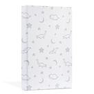 Colchão SJEUQOP 97x66cm de Duas Camadas para Berço Portátil