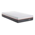 Colchão Solteirão Bed In A Box Enjoy Smartmax 96x203cm Espuma Mista Inducol Cr449b Branco/cinza Branco/cinza
