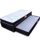 Colchão Solteirão D33 + Cama Box Colchão Auxiliar Bicama De Espuma 97x203x51cm - BF Colchões