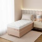 Colchão Solteirão Sigma Care Misto (23x96x203) Bege e Branco