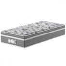 Colchão Solteiro 88x188x32 Evolution Molas Ensacadas Cinza com Branco Pro Dormir