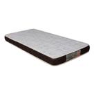 Colchão Solteiro Astra Super de Espuma D23 (14x88x188) Branco e Marrom