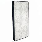 Colchão Solteiro Branco D28 Conforto, Resistência e Ventilação 88x188 Com 17Cm De Altura.