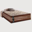 Colchão Solteiro com Espuma Látex 88x188x38 Robust Gel 220 Caramelo Cama inBox