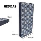Colchão Solteiro D28 17cm Preto Firme na Medida Certa e Super Confortável 188x88cm Ótimo Custo Benefício Promoção Solteiro Padrão. Colchão Solteiro D28 17cm Preto Firme na Medida Certa e Super Confortável 188x88cm Ótimo Custo Benefício Promoção Solteiro Padrão.