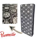 Colchão Solteiro D28 Espuma Preto Apoio Correto para o Corpo 188x88cm Ótimo Custo Benefício Promoção Solteiro Padrão.