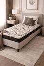 Colchão Solteiro D33 188x88x14cm Branco Conforto Diário com Alta Resistência
