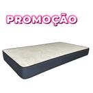 Colchão Solteiro D33 88x188x17cm Bege Firme Para Coluna Ortopédico Conforto e Alta Durabilidade Anatômico e Confortável Melhor Preço Custo.