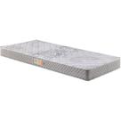 Colchão Solteiro D33 Ecoline Bordado 88x188x25cm Ecoflex Cinza