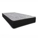 Colchão Solteiro D45 Extra Firme 88x188x19 Suporta 150kg Preto Com Cinza