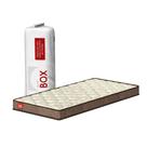 Colchão Solteiro De Espuma Bordado A Vácuo D33 188x88x14cm Compacto Confortável Premium