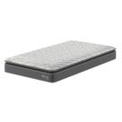 Colchão Solteiro de Espuma D40 Classic Alto Suporte (24x108x198) Cinza