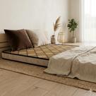Colchão Solteiro Espuma D23 88x188x10cm Ortopédico Conforto Qualidade e Bemestar para suas Noites