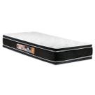 Colchão Solteiro Espuma D33 Black White AIR Double Face Euro Pillow (88x188x27) - Castor Colchão Solteiro Espuma D33 Black White AIR Double Face Euro Pillow (88x188x27) - Castor