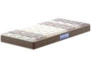 Colchão Solteiro Espuma D33 Guarda Costas Probel 14cm Bege/Marrom (88x188x14cm) Bege