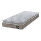 Colchão Solteiro Espuma D33 Millenium 88x188x19cm Bege/Branco c/ pillow top Colchão Solteiro Espuma D33 Millenium 88x188x19cm Bege/Branco c/ pillow top