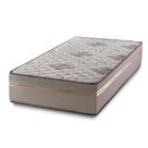 Colchão Solteiro Espuma D33 One Face Millenium 88x188x19cm Branco/Bege Hellen - Suporta até 120kg por pessoa