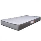 Colchão Solteiro Espuma D33 Pro Confort 78x188x14cm Cinza com Branco Hellen