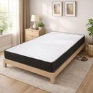Colchão Solteiro Espuma D45 Bordado 188x88x14cm Antialérgico