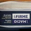 Colchão Solteiro King Guldi Duplo Plus D28 (16x96x203) Branco e Azul
