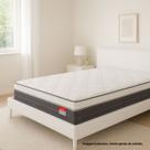 Colchão solteiro king reconflex real molas ensacadas 110x200x28