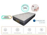 Colchão Solteiro King Sankonfort Sleep Fresh 96x203x30 - Linha Alta - Confortável Colchão Solteiro King Sankonfort Sleep Fresh 96x203x30 - Linha Alta - Confortável
